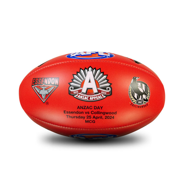 Sherrin AFL ANZAC Day 2024 Super Soft Touch Football Size 3