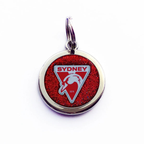 South Sydney Rabbitohs NRL Pet Tag Keyring Disc