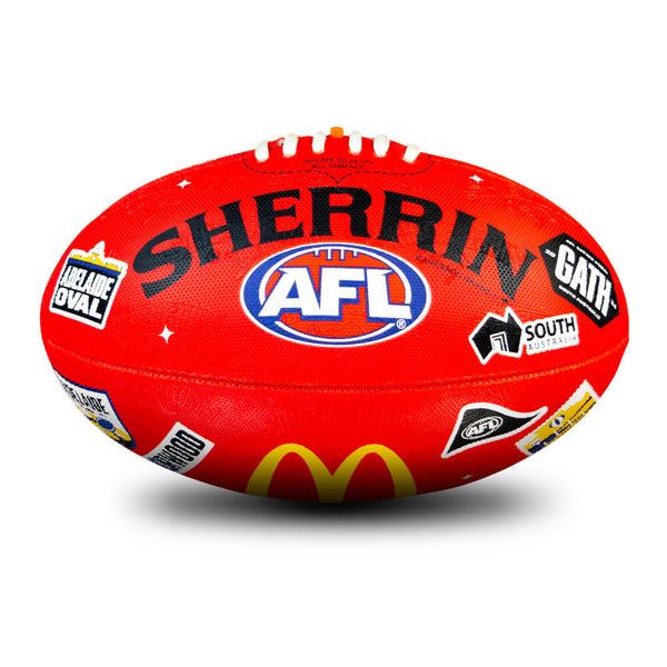 Sherrin 2024 AFL Gather Round All Surface Rubber Synthetic Football Si