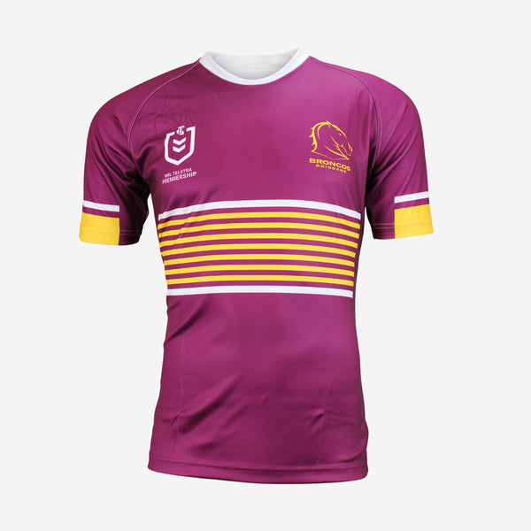 Men's BRISBANE BRONCOS REPLICA AWAY JERSEY