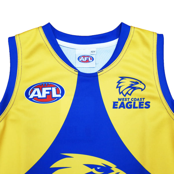 West Coast Eagles AFL Football Mens Footy Jumper Guernsey Jersey