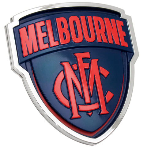 Melbourne Demons 3D Peel-N-Stick Chrome Car Badge