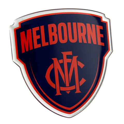 Melbourne Demons Premium Chrome Decal Sticker