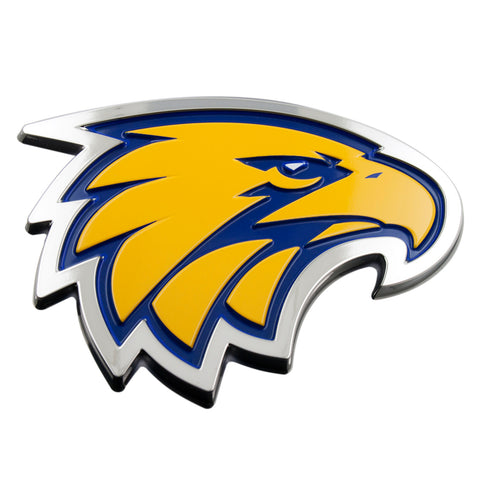 West Coast Eagles 3D Peel-N-Stick Chrome Car Badge