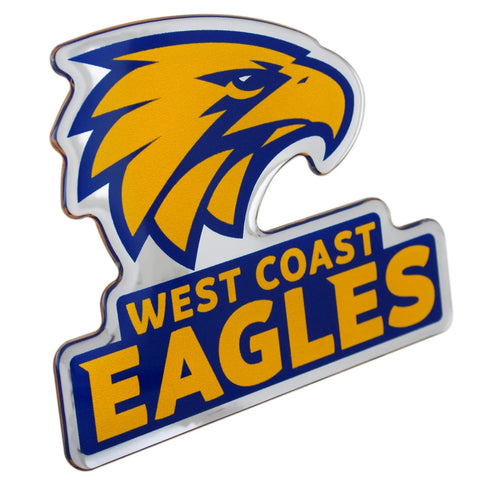 West Coast Eagles Premium Chrome Decal Sticker