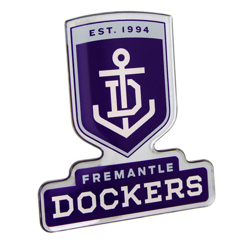 Fremantle Dockers Premium Chrome Decal Sticker