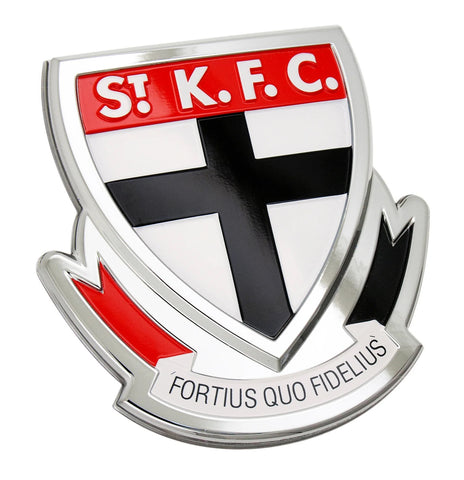 St Kilda Saints 3D Peel-N-Stick Chrome Car Badge