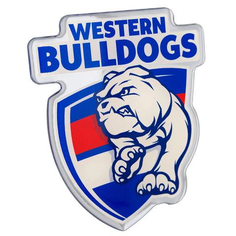 Western Bulldogs Premium Chrome Decal Sticker