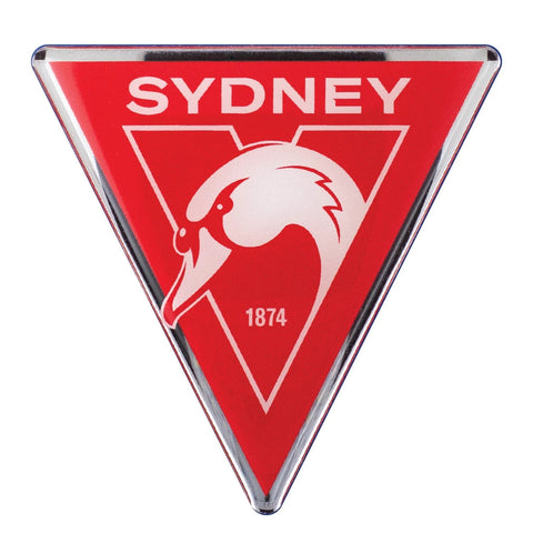 Sydney Swans Premium Chrome Decal Sticker