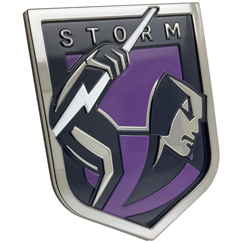 Melbourne Storm NRL 3D Car Badge