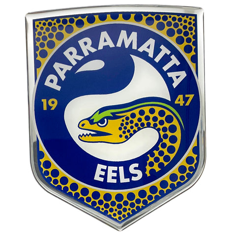 Parramatta Eels NRL Premium Chrome Decal Sticker