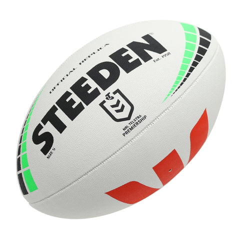 Steeden NRL Premiership Replica Match Ball