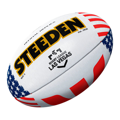 Steeden NRL 2025 Las Vegas Replica Match Ball