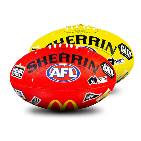 Sherrin 2024 AFL Gather Round All Surface Rubber Synthetic Football si