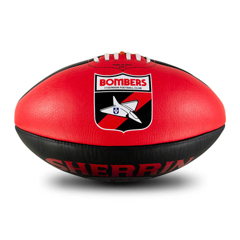 Essendon Bombers Sherrin Leather Football size 5