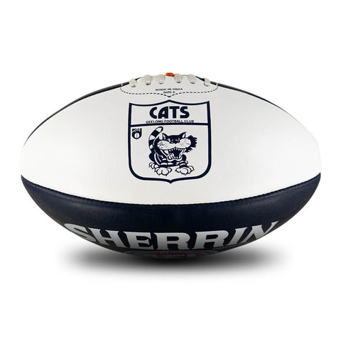 Geelong Cats Sherrin Leather Football size 5