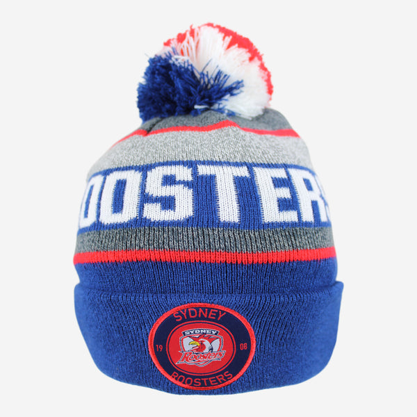 Sydney Roosters NRL Tundra Pom Pom Beanie