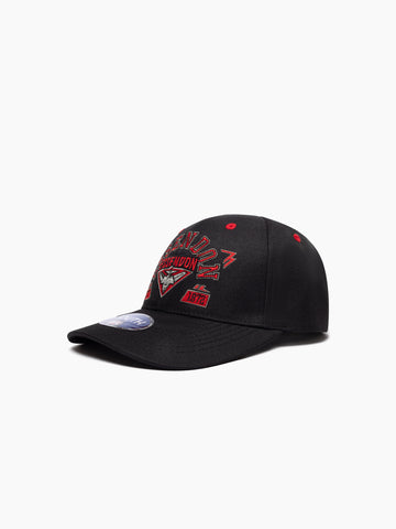 Essendon Bombers Kids Youth Snapback Banner Cap