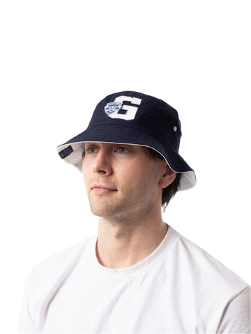 Geelong Cats Mens Adults Letter Graphic Bucket Hat