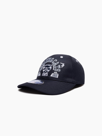 Geelong Cats Kids Youth Snapback Banner Cap