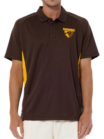 Hawthorn Hawks Mens Adults Active Polo Shirt