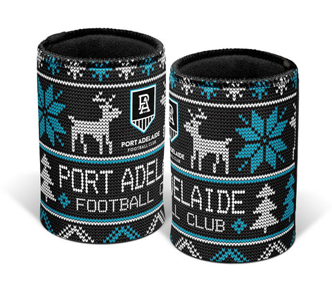 Port Adelaide Power Christmas Ugly Can Cooler