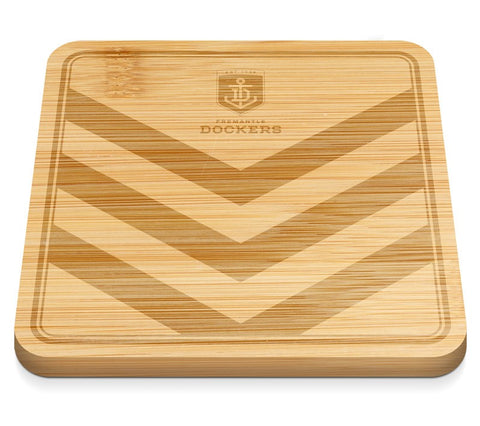 Fremantle Dockers Bamboo Cheese Board