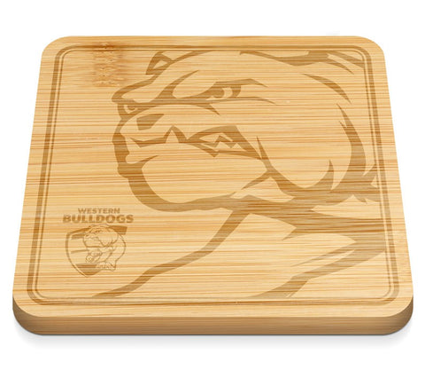 Western Bulldogs Bamboo Cheese Board