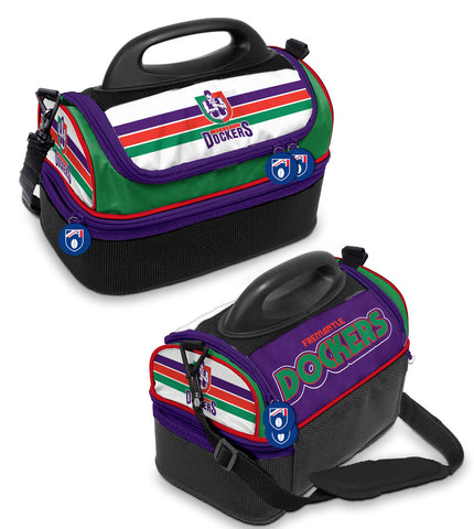 Fremantle Dockers Retro Dome Lunch Cooler Bag