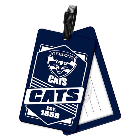 Geelong Cats Rubber Luggage Bag Tag