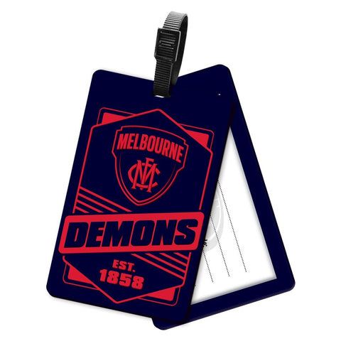 Melbourne Demons Rubber Luggage Bag Tag