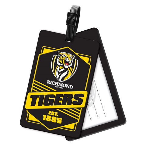 Richmond Tigers Rubber Luggage Bag Tag