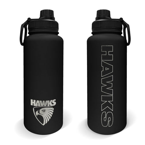 Hawthorn Hawks Stainless Steel 960ml Drink Bottle