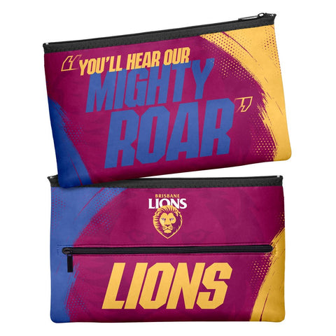 Brisbane Lions Large Pencil Case