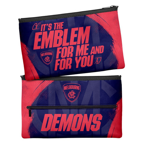 Melbourne Demons Large Pencil Case