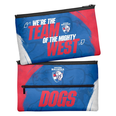 Western Bulldogs Large Pencil Case