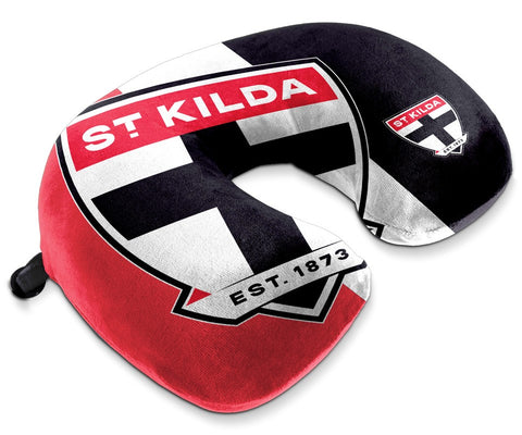 St Kilda Saints Travel Pillow