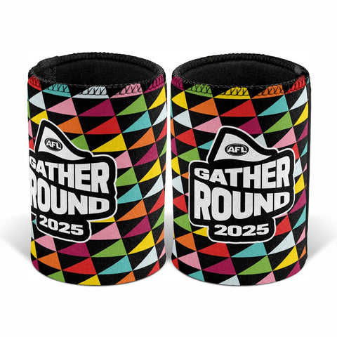 AFL Gather Round Can Cooler 2025 Stubby Holder