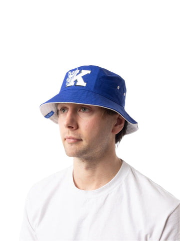 North Melbourne Kangaroos Mens Adults Letter Graphic Bucket Hat