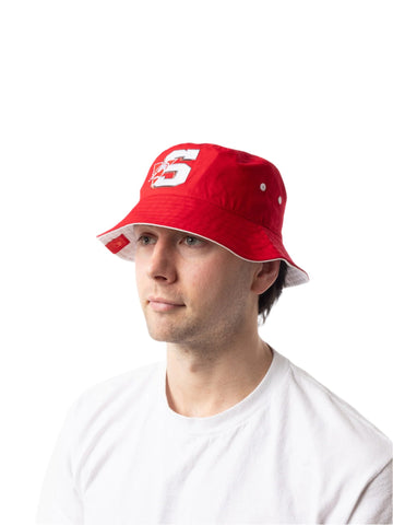 Sydney Swans Mens Adults Letter Graphic Bucket Hat