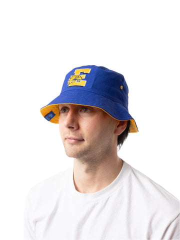 West Coast Eagles Mens Adults Letter Graphic Bucket Hat