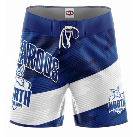 North Melbourne Kangaroos Youth Kids Barrel Boardies Board Shorts