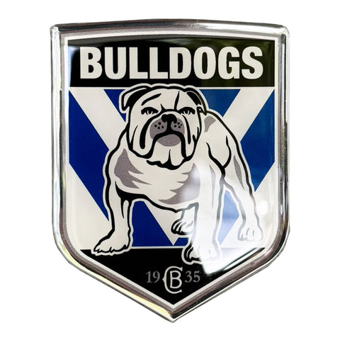 Canterbury Bulldogs NRL Premium Chrome Decal Sticker