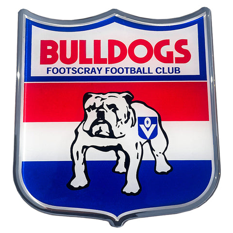 Western Bulldogs Retro Logo Decal