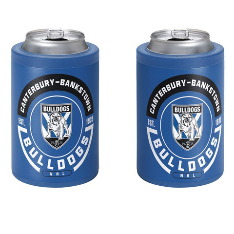 Canterbury Bulldogs NRL Insulated Can Cooler with Lid