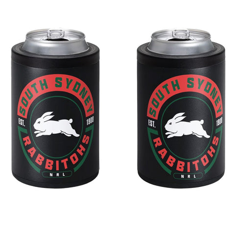 South Sydney Rabbitohs NRL Insulated Can Cooler with Lid