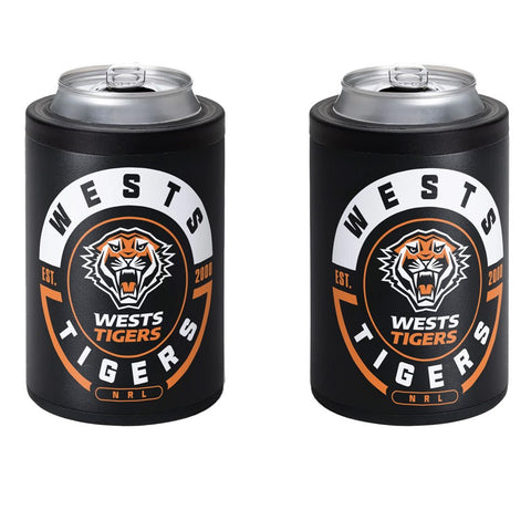 Wests Tigers NRL Insulated Can Cooler with Lid