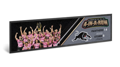 PREORDER - Penrith Panthers NRL 2024 Premiers Image Bar Runner PH2