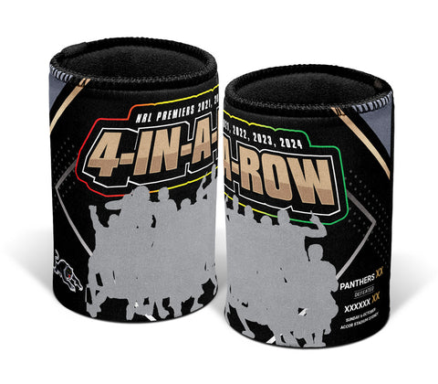 PREORDER - Penrith Panthers NRL 2024 Premiers Image Can Cooler PH2