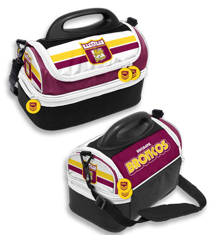 Brisbane Broncos NRL Retro Dome Lunch Cooler Bag